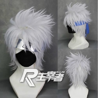 taobao agent Lord Naruto Ninja Soul Eater Banner Kagasi Silver Castle Coster Cos wig fake hair