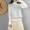 Trung Quốc retro văn học bông quilted vest phụ nữ mùa thu và mùa đông ngắn Trung Quốc nút áo sơ mi áo cotton áo phao nữ dáng dài