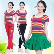 Yunshang Yang Liping Square Dance Trang phục New Set Ghost Dance New Cotton Square Dance Trang phục 1809 Set - Quần áo tập thể hình