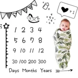 Ребенок берет фон новорожденного ребенка в полной луне одеяло с фотографией 100 дней.