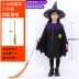 Halloween trẻ em trình diễn trang phục phù thủy áo choàng vai bé gái chơi dễ thương ma cà rồng hóa trang áo choàng 