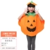 Trang phục Halloween quần áo bí ngô cho trẻ em và người lớn bộ đồ bí ngô mẫu giáo biểu diễn múa trang phục hóa trang cha mẹ và con cái 