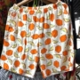 Mùa hè cho nam Quần short cotton Pyjama Quần lửng Quần lửng Cotton nhân tạo Quần nhà Cotton Cotton Beach Quần 2 miếng - Quần short quần đùi cotton nữ mặc nhà