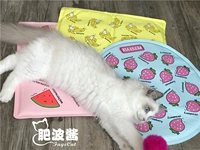 Nhật Bản Petstyle Fruit Gia Đình Ice Pad Mát Pad Pet Chó và Chó Hàng Hóa Mùa Hè Làm Mát bát ăn cho mèo