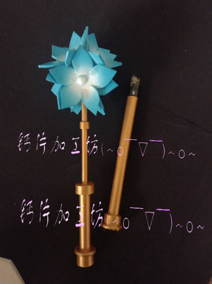 taobao agent [Calcium Processing Workshop] Earrings ~ LOVE LIVE Flower Elves Wake up the flower rod COS props Takase
