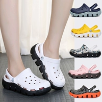 Xingyue Xiaoying Couple Croc Giày Nữ Mùa Hè Phiên Bản Hàn Quốc Sinh Viên Dép Dễ Thương Chống Trơn Trượt Đế Mềm Giày Đi Biển Đế Dày dép Đi Trong Nhà dép nam quai ngang dép y tế chồng trượt