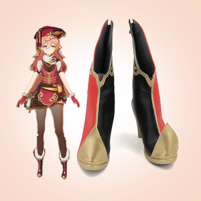 taobao agent Yuan Shenyan COS Shoes Custom Game Anime COSPLAY Women's Boots Support Figure Making