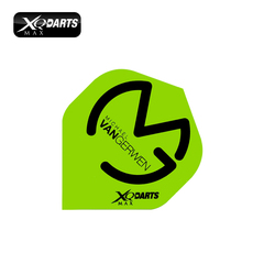 Оперение для дротиков 英国xqmax100微米michael van gerwen范格文大方形飞镖尾翼大方翼