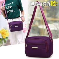 Phiên bản tiếng Hàn của phụ nữ thể thao bình thường Túi Messenger nữ vải nylon túi xách trung niên mẹ túi đeo vai Messenger túi xách furla