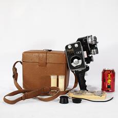 Камеры 西洋古董相机老式hela 8mm毫米胶片摄像机摄影机手持三镜头录像机