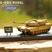 Mô hình xe tăng mô phỏng 1:72 tĩnh Đức hổ xe tăng Mỹ M1A2 mô hình xe tăng chiến đấu chính