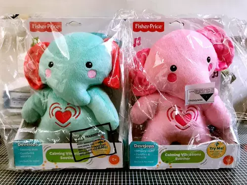 Haitao Spot American Fisher Price Fei Xue шокирует, чтобы успокоить маленькую слонную музыку игрушки бесплатно доставка