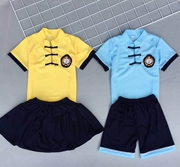 2018 trẻ em mới của tang quần áo, hanfu, mẫu giáo, đồng phục học sinh, phù hợp với mùa hè, tùy chỉnh in ấn, đánh dấu