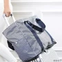 Túi du lịch nữ dung lượng lớn gấp ngắn túi du lịch xách tay túi duffel xách tay có thể kéo thanh hành lý không thấm nước túi xách du lịch