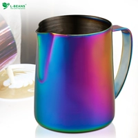 L-BEANS kéo cup thép không gỉ kéo chậu hoa kéo hoa xi lanh fancy cà phê đồ dùng vòng miệng kéo cup ly uống cà phê