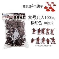 Большой солдат 100 коричневый