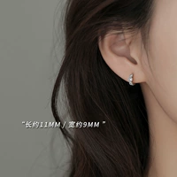 Цирконий, серьги, серебро 925 пробы