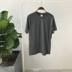 Hồng Kông phong cách mùa hè nam màu rắn ngắn tay T-Shirt vòng cổ mùa hè sinh viên Nhật Bản thanh niên nửa tay áo triều của nam giới quần áo Áo phông ngắn