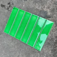 45x195 зеленый ледяной трещина (17,5 таблетки/квадрат)