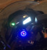 Xe máy một nút bắt đầu mở ghế túi khóa cảm biến điều khiển từ xa keyless sửa đổi báo động chống trộm Lei Zhenzi Báo động chống trộm xe máy