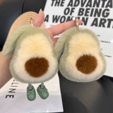 Милое фруктовое масло, брендовый брелок, плюшевая кукла, украшение на сумку, популярно в интернете