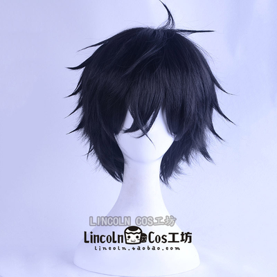 taobao agent Goddess of Different Records 5 Persona5 protagonist Lai Xiao Black Short Hair Cosplay Cosplay Wig