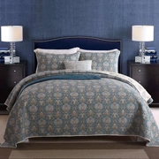 Bông retro châu Âu được nhồi bông bởi đôi giường đa năng trải giường bông ba mảnh điều hòa không khí mùa hè là khăn trải giường