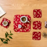 Японская креативная ткань, китайский настольный коврик, защита от ожогов