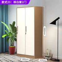 Рисунок 19 -й коричневый белый рукав цвет двухуровневой шкаф