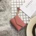 2018 phiên bản tiếng Hàn mới của ví nhỏ nữ ngắn đoạn hoang dã khóa trái tim tua rua mini ví nữ túi xách túi xách Ví tiền