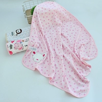 Детское хлопковое удерживающее тепло мягкое одеяло для новорожденных, банное полотенце