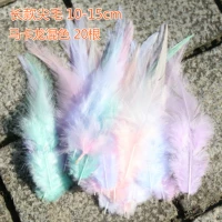 Абрикосовый макарон смешанный цвет длинные заостренные волосы