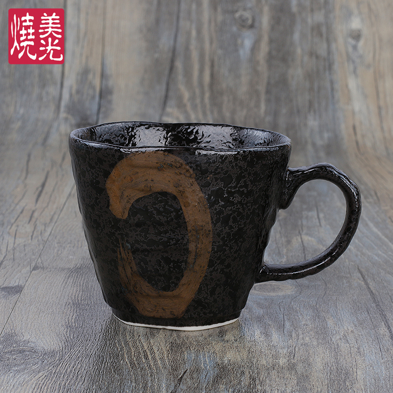 The Soul Of TaijiJapanese  ceramics glass teacup Water cup manual Coarse pottery Tea cup Small tea cup originality coffee cup Mug