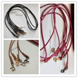 Летняя маленькая сумка, кожаный черный бордовый ремешок для сумки, 4mm