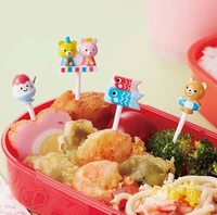 Япония Torune Bear Summer Mini Bento Decorative Fork/Visa