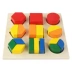 Đồ dùng dạy học Montessori Mẫu giáo Montessori giáo dục sớm đồ chơi giáo dục 1-3 tuổi cho bé khối xây dựng khối hình học phân hủy - Đồ chơi giáo dục sớm / robot Đồ chơi giáo dục sớm / robot