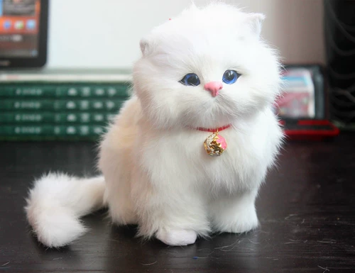 Реалистичная подвижная модель животного, реалистичный реквизит для фотографии, игрушка, кот, домашний питомец