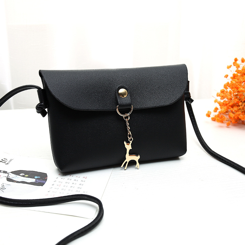 BlackG fawn coin purse 2019 Korean version Diagonal package foreign trade Mobile phone bag Pinduoduo The single shoulder bag Hot money tide
