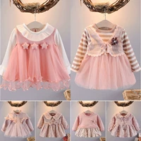 Quần áo trẻ em nữ mùa xuân và mùa thu công chúa váy bé váy nước ngoài khí tuổi váy váy bé gái váy - Váy váy công chúa cho bé gái