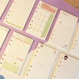 Cartoon A5A6 Live Notepbook Core Standard 6 -Hole Board Page страница крови во время Core 40 Core