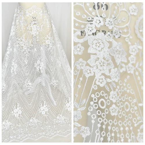 Кружевные блестки для ногтей, ткань, юбка, свадебное платье, аксессуары, детская одежда