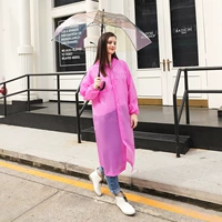 Дождевик, длинная модная водонепроницаемая куртка подходит для пеших прогулок