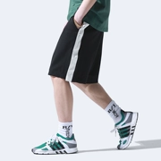 Hai mươi tám mùa hè nam phiên bản Hàn Quốc của thương hiệu hip hop thủy triều màu đen và trắng quần short màu tương phản lỏng quần thể thao nam giản dị