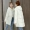 Chống mùa giải phóng mặt bằng bông áo khoác nữ phần dài mới Hàn Quốc phiên bản của mùa đông xuống áo khoác bông đội mũ trùm đầu dày áo khoác sinh viên