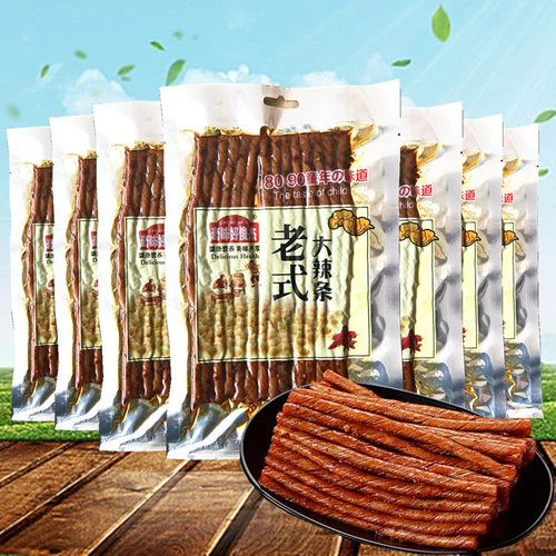 Qiwei hao junjie old big spicy bar 180g фасоль кожи бобов сухой тофу сухой питье Большое пряное моза Акация Объем