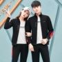 Trang phục thể thao đôi sao Jinleao 2019 Lu Mei An Qi Qi Thể thao Giải trí Set Thể thao Giải trí - Thể thao sau quần áo nỉ nam adidas