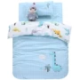 Ba mảnh vườn ươm giấc ngủ ngắn chăn bông chăn trẻ em giường giường bé Liu Jiantao công viên mùa hè đặc biệt - Bộ đồ giường trẻ em 	ga trải giường chống thấm cho bé	
