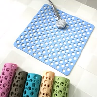 Không mùi phòng tắm chống trượt mat tắm vòi sen lớn với cốc hút massage mat nhà vệ sinh nhà vệ sinh khoảng thời gian nước mat thảm nhựa rối