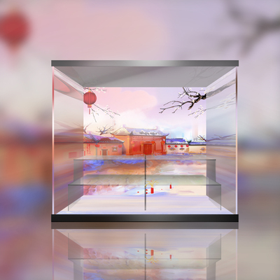 taobao agent 【Move】2020 Biki Elf Little Fat Mouse New Year Gift Box Bubble Mart display box