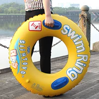 Bơi người lớn vòng trẻ em dày quá khổ inflatable float nam giới và phụ nữ bé con 6-10 tuổi 3 cuộc sống bè dưới vòng 1 phao chống lật